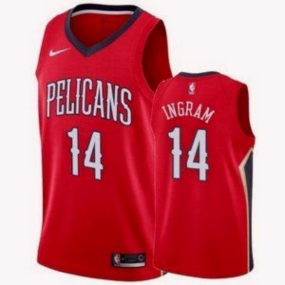 brandon ingram red jersey